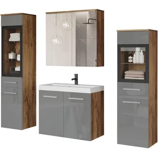 WELLTIME MADRIT II 5-tlg. Grau