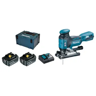 Makita DJV181RTJ inkl. 2 x 5,0 Ah + Ladegerät + Makpac