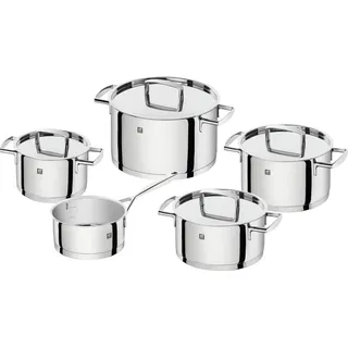 Zwilling Passion Topf-Set 5-tlg. Kochtopf + Bratentopf + Stieltopf