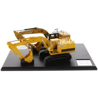 Diecast Masters Caterpillar Cat Bagger Evolution Set mit Buch Cat 225 und Cat 323, Maßstab 1:50, ca. 6,3 x 8,0 x 16,3 cm, ab 14 Jahren