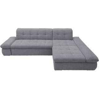 Mid.you Ecksofa , Dunkelgrau , Textil , Uni , L-Form , 300x172 cm , Made in EU, FSC Mix , Rücken echt , Wohnzimmer, Sofas & Couches, Wohnlandschaften, Ecksofas