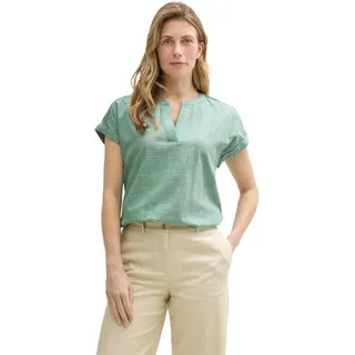 Tom Tailor Kurzarm-bluse Faded Green 36