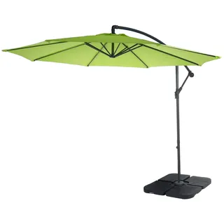 Mendler Acerra Ø 300 cm grün-lemon inkl. Ständer