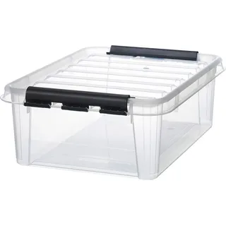 SmartStore Aufbewahrungsbox 39 x 50 x 18 cm 18-tlg. transparent