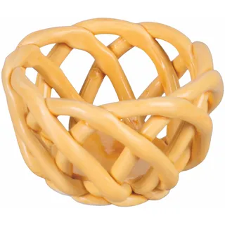 Villa d'Este Home Tivoli 1996 Set 4 Mehrzweckkorb aus Keramik, Sand, 4 Töne