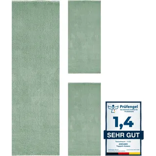 Andiamo »Arezzo« Höhe 16 mm 1 Stk. tlg. Uni Farben, weicher Flor, waschbar, ideal im Wohnzimmer & Schlafzimmer,