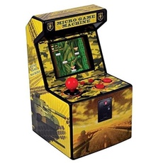 ITAL Mini Arcade-Maschine/Retro Design Tragbare Mini-Konsole mit 250 Spielen / 16 Bit/Maschine Perfekt als Geek-Geschenk für Kinder und Erwachsene (Gelb)
