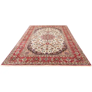 morgenland Orientteppich »Perser - Isfahan - Premium - 326 x 205 cm - rot«, rechteckig, 6 mm Höhe, Wohnzimmer, Handgeknüpft, Einzelstück mit Zertifikat, rot