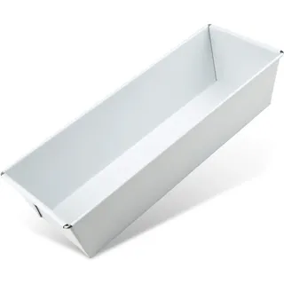 Dr. Oetker Kastenform für Brot und Kuchen – Backform White Christmas Baking – Kastenbackform mit Antihaftbeschichtung und winterlichem Design