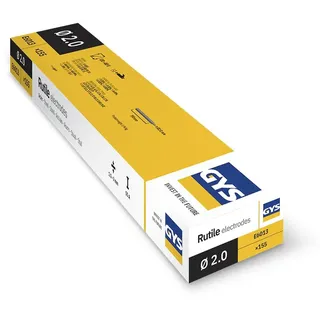 GYS 085121 Rutile Elektroden Stahl, 155 Stück