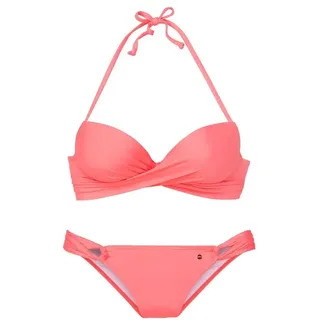 S.Oliver Push-Up-Bikini Damen peach Gr.32 Cup A