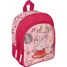 Undercover, Kindergartentasche, Kindergartenrucksack Peppa Pig 7 l, Rosa