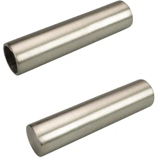 Liedeco Gardinenstangen-Endstück »Signum« für Gardinenstangen Ø 16 mm, silberfarben