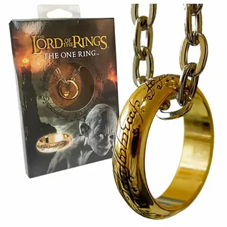The Noble Collection Noble Collection, Herr der Ringe Ring: Der Eine Ring, (62 mm, Vergoldet)