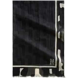 Marc OߴPolo Damen Schal mit Allover-Print leicht
