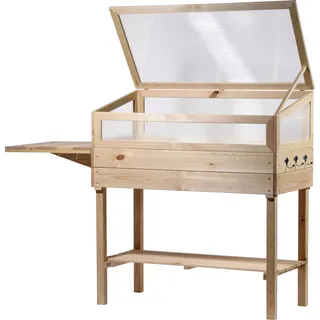 Dobar Hochbeet 150 x 50 x 107 cm Beige