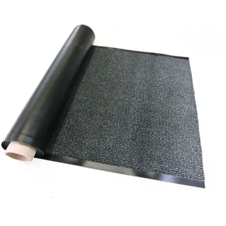Meterware Sauberlauf Schmutzmatte Schmutzfang Läufer Bern 90 cm / 120 cm breit - anthrazit - ca. 120 x 550 cm