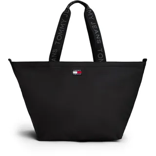 Tommy Hilfiger TOMMY JEANS Damen AW0AW17891, Schwarze Alltagstasche (OSFA), Lässig, Polyester