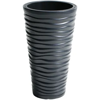 Prosper Plast dpsa350-s433 34,9 x 61.9 cm sand Slim Blumentopf – Anthrazit (12-teilig)