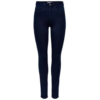 ONLY Damen Onlroyal skinny met hoge taille Jeans, Medium Blue Denim, 38W / 30L EU