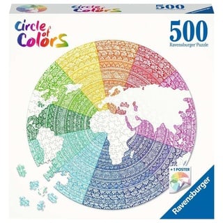 Ravensburger Puzzle Circle of Colors Mandala 500 Teile