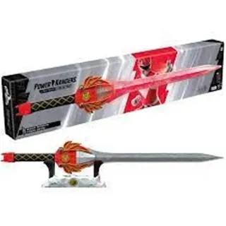 Hasbro Power Rangers Lightning Collection Mighty Morphin Roter Ranger Power Sword Premium Rollenspielschwert Sammlerobjekt, F3947,