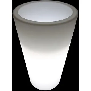 point-garden Designerleuchte Ø 40 x 70 cm Weiß