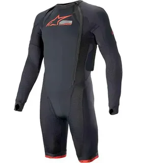 Alpinestars Tech-air 10 Race System Base Layer Airbag - Black / Bright Red - XS