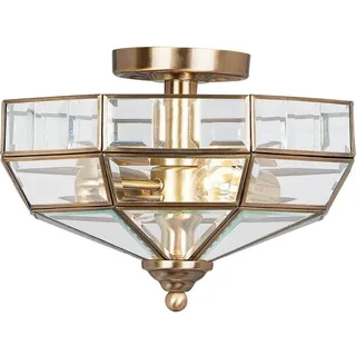 Elstead Lighting Old Park 2-Light 32 cm Messing antik