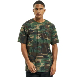 Brandit T-Shirt Camo | Aus reiner Baumwolle in Camomuster. Mit Rundhalsausschnitt und kurzem Arm.