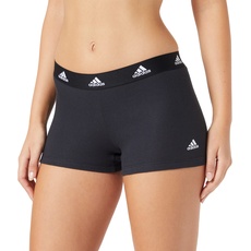 adidas Damen Girl Short-4A1H74 Hipster-Höschen, Schwarz, L