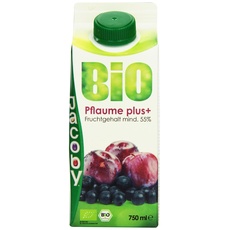 Jacoby Bio Pflaume plus, 8er Pack (8 x 750 ml)