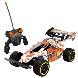 Dickie 201119465 Toys RC Speed Hopper, ferngesteuertes Spielzeugauto mit gefederten Radgabeln für Jungen und Mädchen ab 6 Jahren, 2-Kanal Funkfernsteuerung, Rennauto mit 10 km/h für Stunts