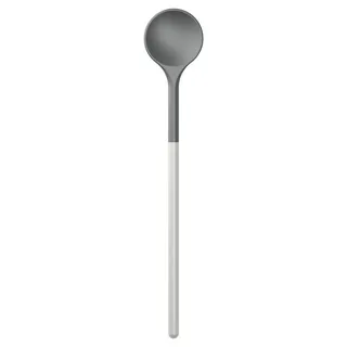 Rosti Optima Kochlöffel Kunststoff, Rührlöffel, Hitzebeständig bis zu 220°C, Spülmaschinenfest, aus Nylon, Länge 30 cm, Durchmesser Kopf 5,5 cm, Weiß
