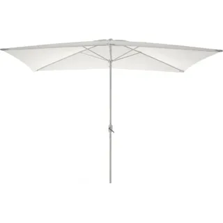 VCM Sonnenschirm eckig 300 x 200 cm Weiß