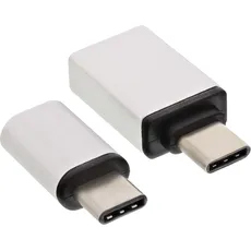 Bild USB OTG Adapter-Set, USB-C Stecker auf micro-USB/USB-A Buchse (35809)