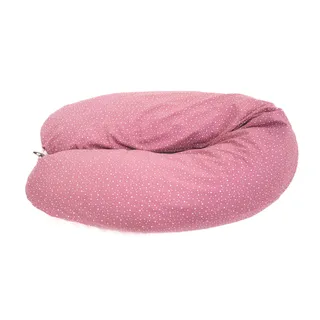 Kreativkopf Bezug Stillkissen & Seitenschläferkissen Rosa Punkte 1 St