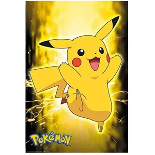 ABYstyle - POKEMON Poster Pikachu Neon (91.5x61cm) - Figur