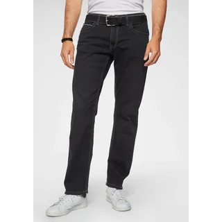 CAMP DAVID Loose-fit-Jeans »CO:NO« mit markanten Nähten und Stretch, schwarz