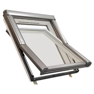 Roto Dachfenster elektrisch Kunststoff Roto Tronic und Eindeckrahmen