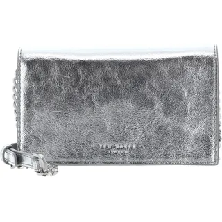 Ted Baker Umhängetasche Mahiraa Crossbody Flapover Bag Silver - Col silberfarben - Silber