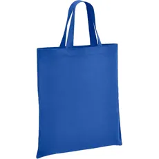 Universal Textiles, Tasche, Einkaufstasche Baumwolle, Blau, (10 l)