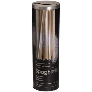 5five simply smart Vorratsdose Spaghetti 1 kg metall "black edition" schwarz -