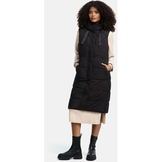 Steppweste MARIKOO "Marikoo Narikaa Damen Winterweste N018", Damen, Gr. S, schwarz, Obermaterial: 100% Polyester PES., Westen Steppweste