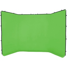 Bild von Panorama Hintergrund Überzug 4m Chromakey Grün