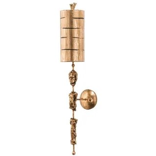 Edle Wandleuchte EXTRATO Blattgold B:15cm Design Modern Wohnzimmer Schlafzimmer