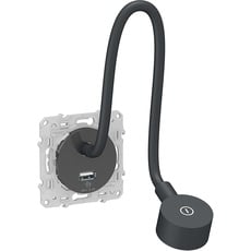 Schneider Electric - Odace - Reader - mit USB-A Stecker - 2,1A - anthrazit - S540002