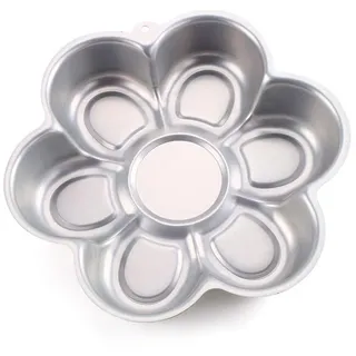 Ulalaza Aluminium Kuchenform 3D Blume Form Backform DIY Geburtstag Kuchenform Küche Liefert