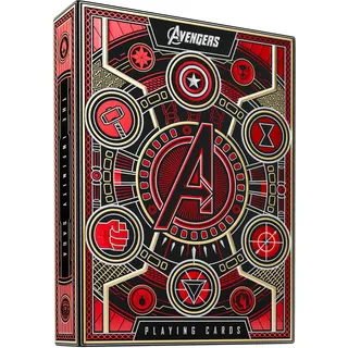 Theory 11 Avengers - The Infinity Saga Playing Cards Red Version