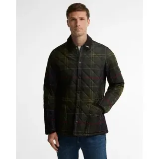Barbour für Herren. MQU1909 Grüne Liddesdale Steppjacke (XL), Lässig, Mehrfarbig, Polyester